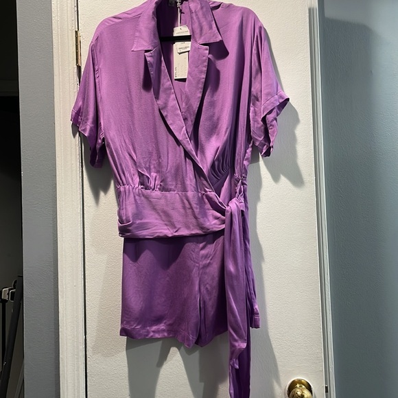 NWT BTFL-life purple romper - Picture 2 of 7